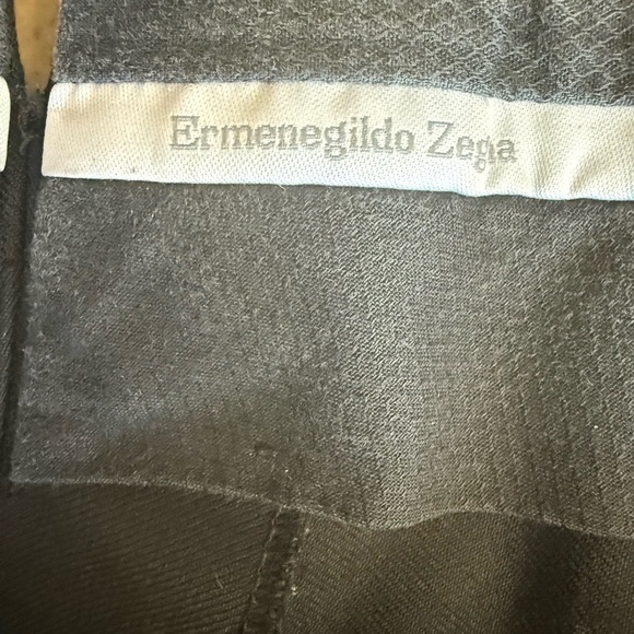 ERMENEGILDO ZEGNA men’s black dress pants 36 100% LAN a wool very good condition - Picture 4 of 9